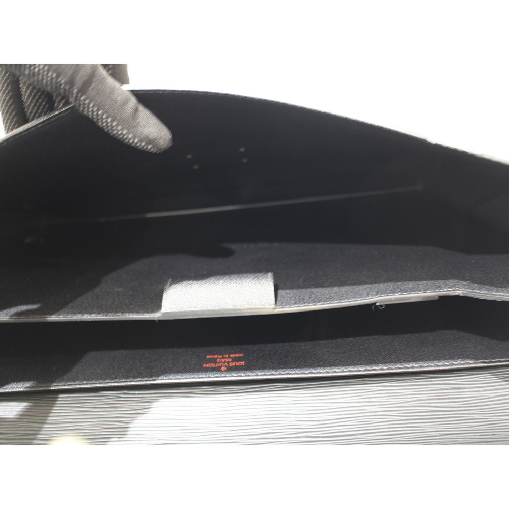 Louis Vuitton Conseil Epi Noir Black Business Bag View 6